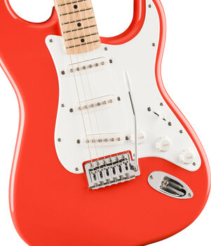 Chitarra Elettrica Fender Squier FSR Limited Edition Sonic Stratocaster SET Fiesta Red Chitarra Elettrica - 4