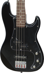 4-string Bassguitar SX SPJ62+ SET Black 4-string Bassguitar - 3