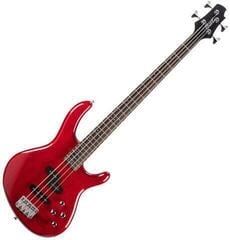 4-string Bassguitar Cort Action Bass Plus LH SET 2 Right Handed/Trans Red/Right Handed - 1