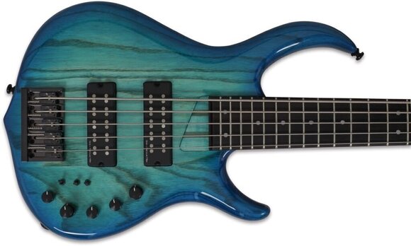 5-string Bassguitar Sire Marcus Miller M5 Swamp Ash-5 2nd Gen SET Transparent Blue 5-string Bassguitar - 4