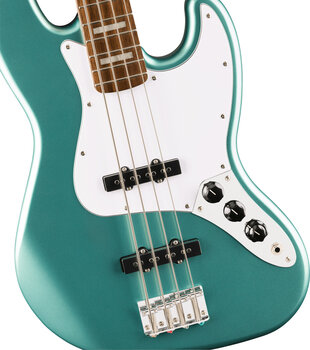E-Bass Fender Squier Affinity Series Active Jazz Bass LRL SET 2 Mystic Sea Foam Green E-Bass - 4