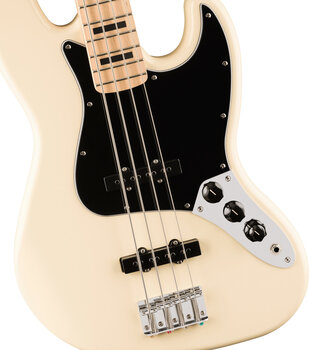 Elektrische basgitaar Fender Squier Affinity Series Active Jazz Bass MN SET 2 Olympic White Elektrische basgitaar - 4