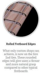 5-струнна бас китара Sire Marcus Miller M2-5 2nd Gen SET 2 Transparent Black 5-струнна бас китара - 2