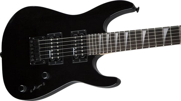 Electric guitar Jackson JS1X Dinky Minion AH FB SET 2 Black Electric guitar - 4