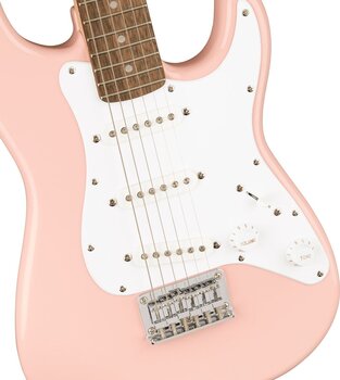 Guitarra elétrica Fender Squier Mini Stratocaster IL SET 2 Shell Pink Guitarra elétrica - 4