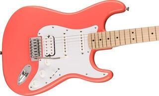 Electric guitar Fender Squier Sonic Stratocaster HSS MN SET 2 Tahitian Coral Electric guitar - 3