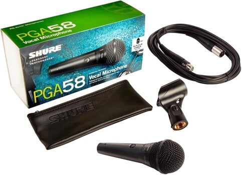 Vocal Dynamic Microphone Shure PGA58-XLR SET Vocal Dynamic Microphone - 4