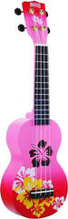 Soprano Ukulele Mahalo Hibiscus SET 2 Hibiscus Red Burst Soprano Ukulele - 2