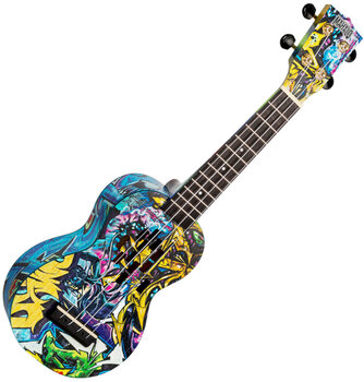 Soprano ukulele Mahalo MA1GR Art II Series SET 2 Graffiti Soprano ukulele - 2