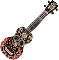 Soprano Ukulele Mahalo MA1SK BK SET 2 Skull Black Soprano Ukulele - 1