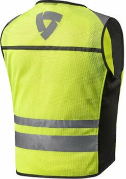 Reflecterend vest voor motorfiets Rev'it! Athos Air 2 Neon Yellow M Reflecterend vest voor motorfiets - 2