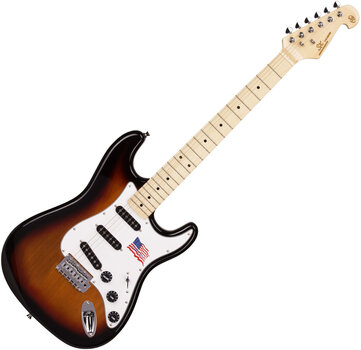 Guitarra eléctrica SX SST ALDER SET 3 3-Tone Sunburst Guitarra eléctrica - 2