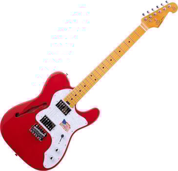 Elektrische gitaar SX SEA2PH SET 3 Rosso Corsa Red Elektrische gitaar - 2