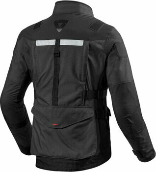 Tekstilna jakna Rev'it! Jacket Sand 3 Black XL - 2