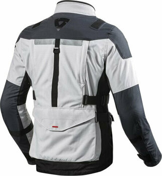 Textile Jacket Rev'it! Jacket Sand 3 Silver-Anthracite XL - 2