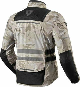 Tekstilna jakna Rev'it! Offtrack Sand/Black L Tekstilna jakna - 2
