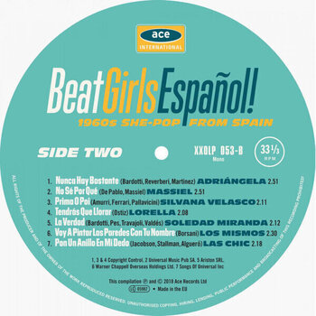LP ploča Various Artists - Beat Girls Español! (1960s She-Pop From Spain) (Remastered) (Limited Edition) (White Coloured) (180 g) (LP) - 3