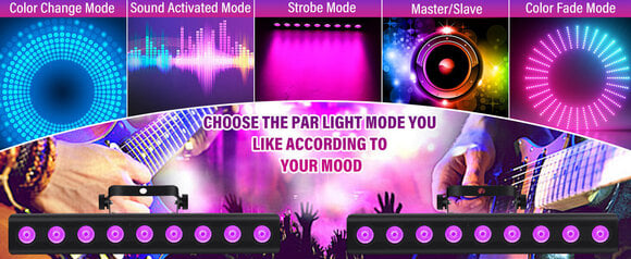 LED-balk LWS 9 pcs Wash TRI LED-balk - 5