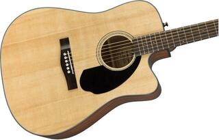 Dreadnought Elektro-Akustikgitarren Fender CD-60SCE Natural Dreadnought Elektro-Akustikgitarren - 2