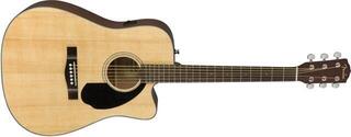Dreadnought Elektro-Akustikgitarren Fender CD-60SCE Natural Dreadnought Elektro-Akustikgitarren - 3