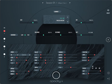 Студио софтуер Plug-In ефект Audiomodern Opacity 2 (Дигитален продукт) - 2