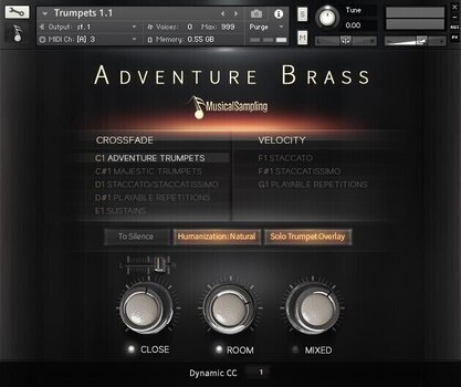 Banques de sons et samples Musical Sampling Adventure Brass (Produit numérique) - 2