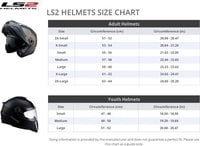Ls2 Helmet Size Chart