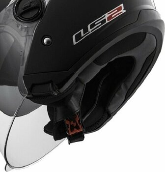Helmet LS2 OF569 Track Matt Black 2XL Helmet - 7
