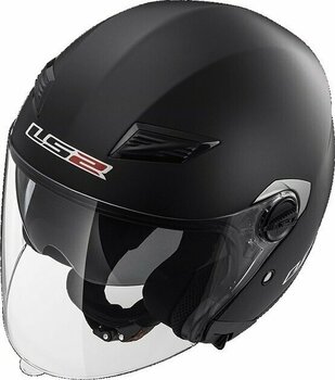 Helmet LS2 OF569 Track Matt Black 2XL Helmet - 2