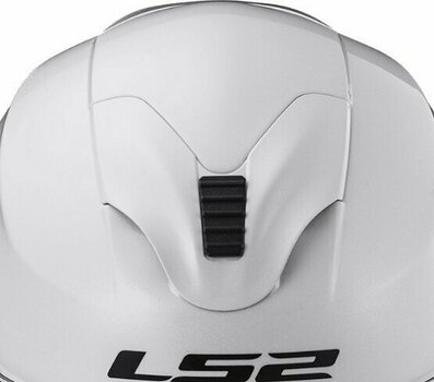 Helmet LS2 OF570 Verso Solid White S Helmet - 9