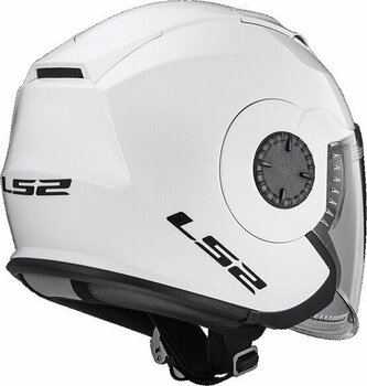 Helmet LS2 OF570 Verso Solid White S Helmet - 6