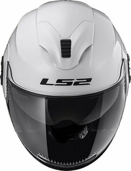 Helmet LS2 OF570 Verso Solid White S Helmet - 3