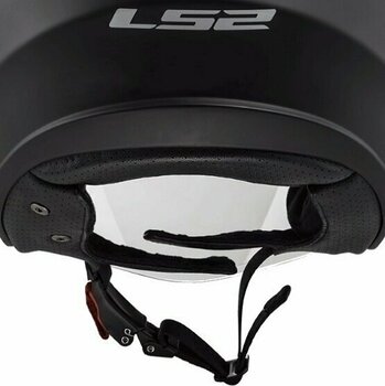 Helmet LS2 OF573 Twister II Solid Matt Black S Helmet - 8