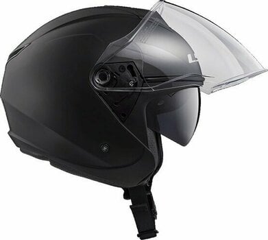 Helmet LS2 OF573 Twister II Solid Matt Black S Helmet - 6