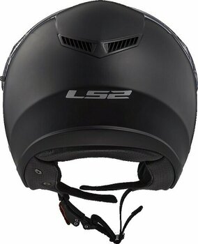 Helmet LS2 OF573 Twister II Solid Matt Black S Helmet - 5