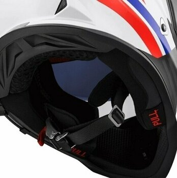 Helmet LS2 MX436 Pioneer Gloss Gloss White XL Helmet - 6