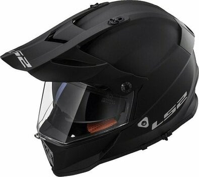 Helmet LS2 MX436 Pioneer Solid Solid Matt Black XL Helmet - 6