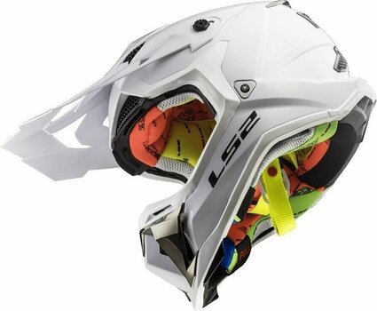 Helmet LS2 MX470 Subverter Solid White M Helmet - 5