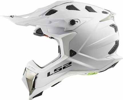 Helmet LS2 MX470 Subverter Solid White S Helmet - 2