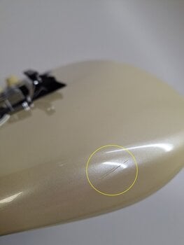 Electric guitar Fender Player II Modified Stratocaster HSS FR RW Olympic Pearl Electric guitar (Damaged) - 3