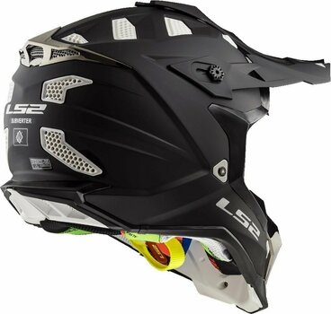 Helmet LS2 MX470 Subverter Solid Solid Matt Black XL Helmet - 7
