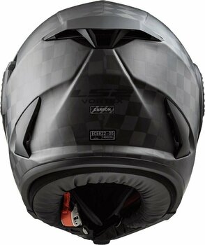 Helmet LS2 FF313 Vortex Carbon Matt Carbon XL Helmet - 4