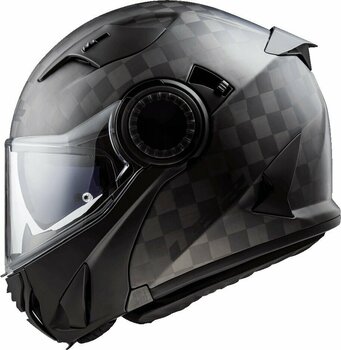 Helmet LS2 FF313 Vortex Carbon Matt Carbon M Helmet - 3