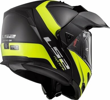 Helmet LS2 FF324 Metro Rapid Rapid Matt Black Yellow M Helmet - 4