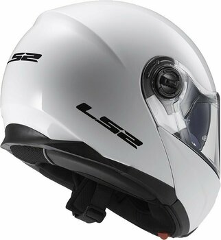 Helmet LS2 FF325 Strobe Solid White L Helmet - 7
