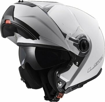 Helmet LS2 FF325 Strobe Solid White M Helmet - 2