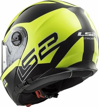 Helmet LS2 FF325 Strobe Zone Zone H-V Yellow Black L Helmet - 9