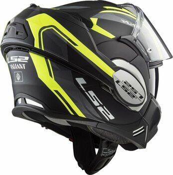 Helmet LS2 FF399 Valiant Line Matt Black H-V Yellow S Helmet - 7