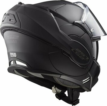 Helmet LS2 FF399 Valiant Noir Noir Matt Black M Helmet - 7
