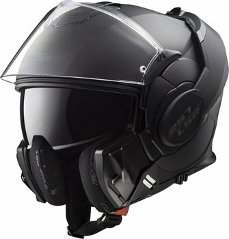 Helmet LS2 FF399 Valiant Noir Noir Matt Black L Helmet - 6